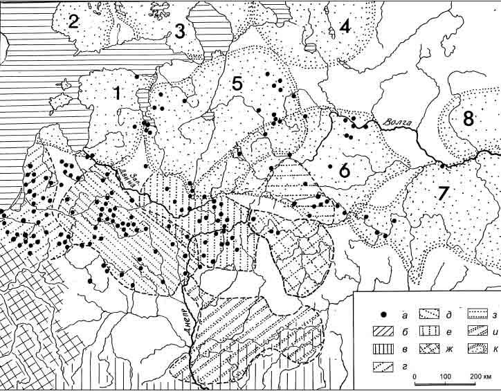 Археологические культуры римского времени и расселение среднеевропейского населения